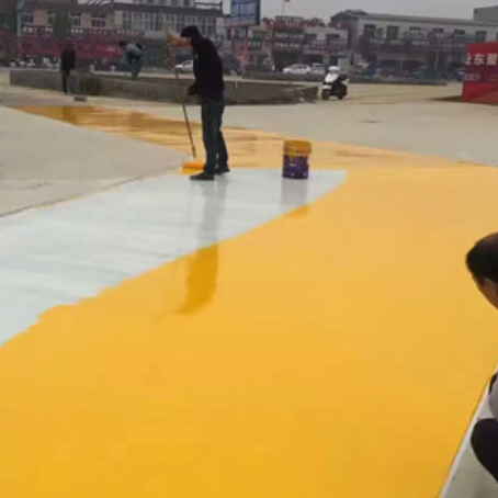 丰满彩色路面喷涂翻新的使用寿命多长